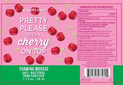 Image Of Label (Cherry Scented)